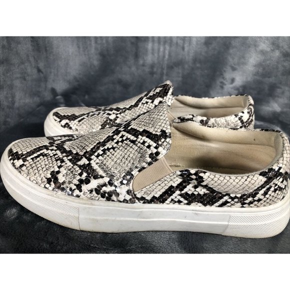 Coconuts Snakeskin Shoes Woman’s slip on Shoe Adult Size 8 - Picture 4 of 5